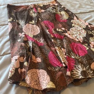 Super cute flowy cotton skirt